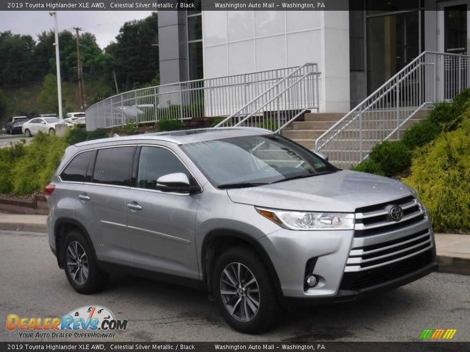 2019 Toyota Highlander XLE AWD Celestial Silver Metallic / Black Photo #1