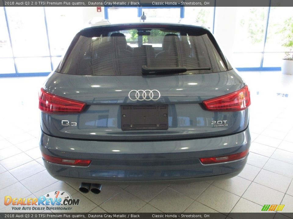 2018 Audi Q3 2.0 TFSI Premium Plus quattro Daytona Gray Metallic / Black Photo #8