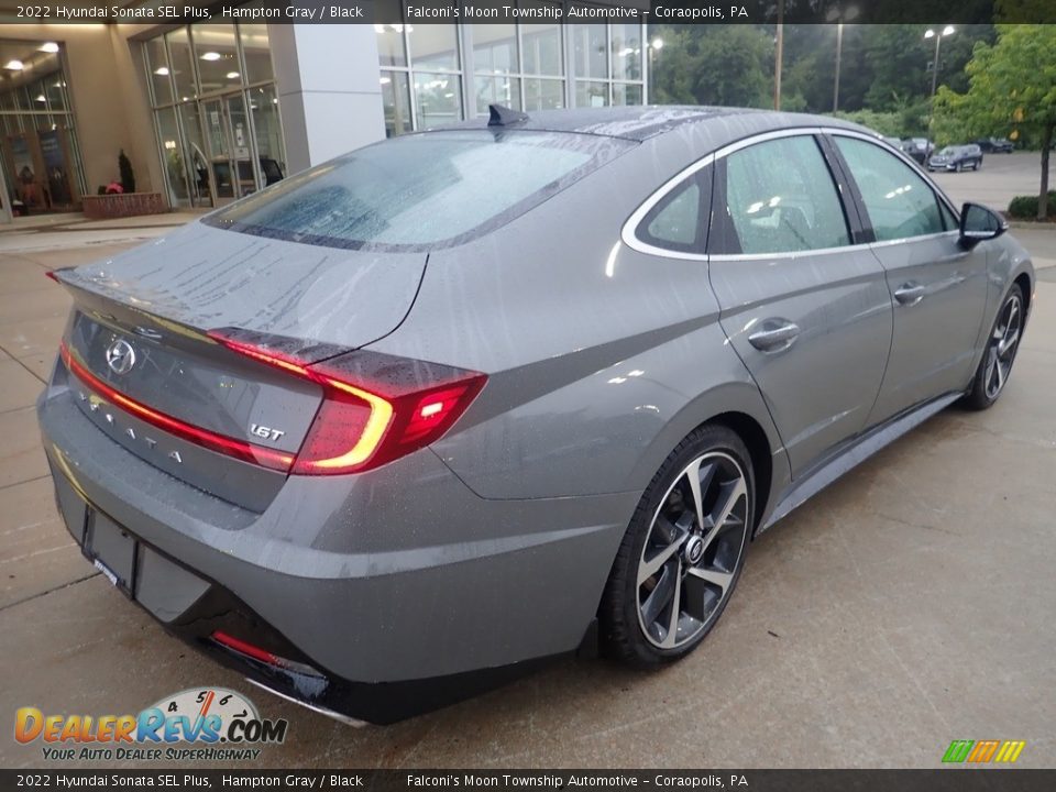 2022 Hyundai Sonata SEL Plus Hampton Gray / Black Photo #2