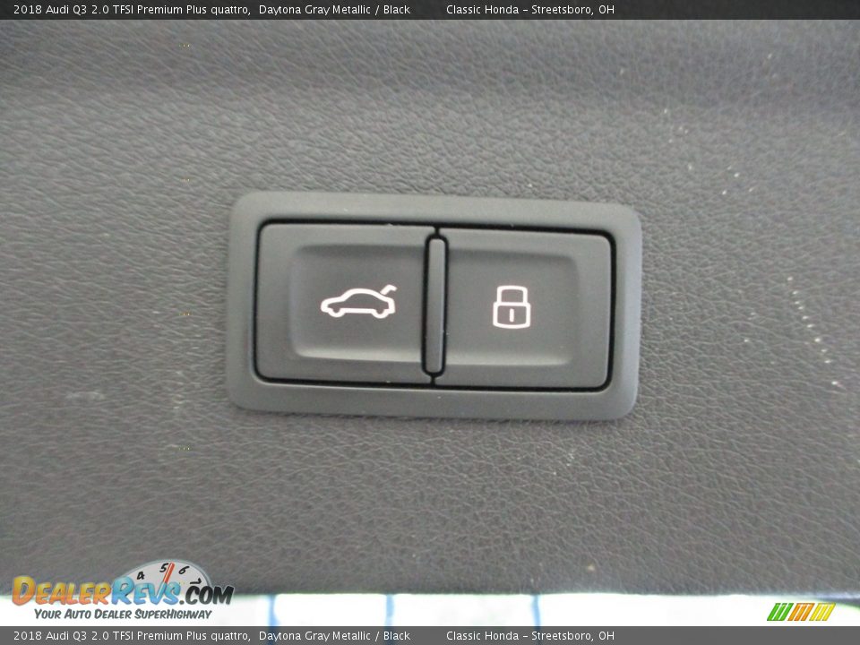 2018 Audi Q3 2.0 TFSI Premium Plus quattro Daytona Gray Metallic / Black Photo #13