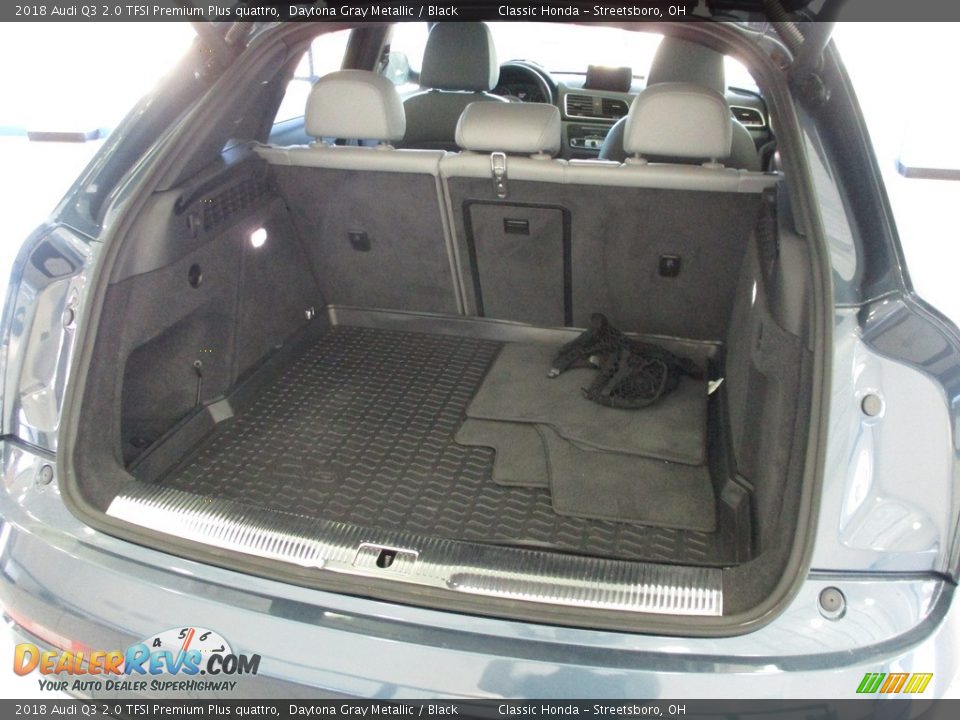 2018 Audi Q3 2.0 TFSI Premium Plus quattro Daytona Gray Metallic / Black Photo #14