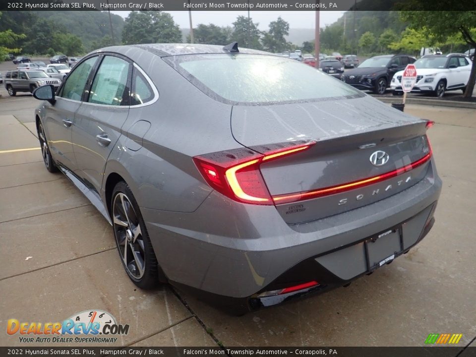 2022 Hyundai Sonata SEL Plus Hampton Gray / Black Photo #4