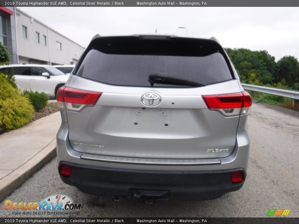 2019 Toyota Highlander XLE AWD Celestial Silver Metallic / Black Photo #12