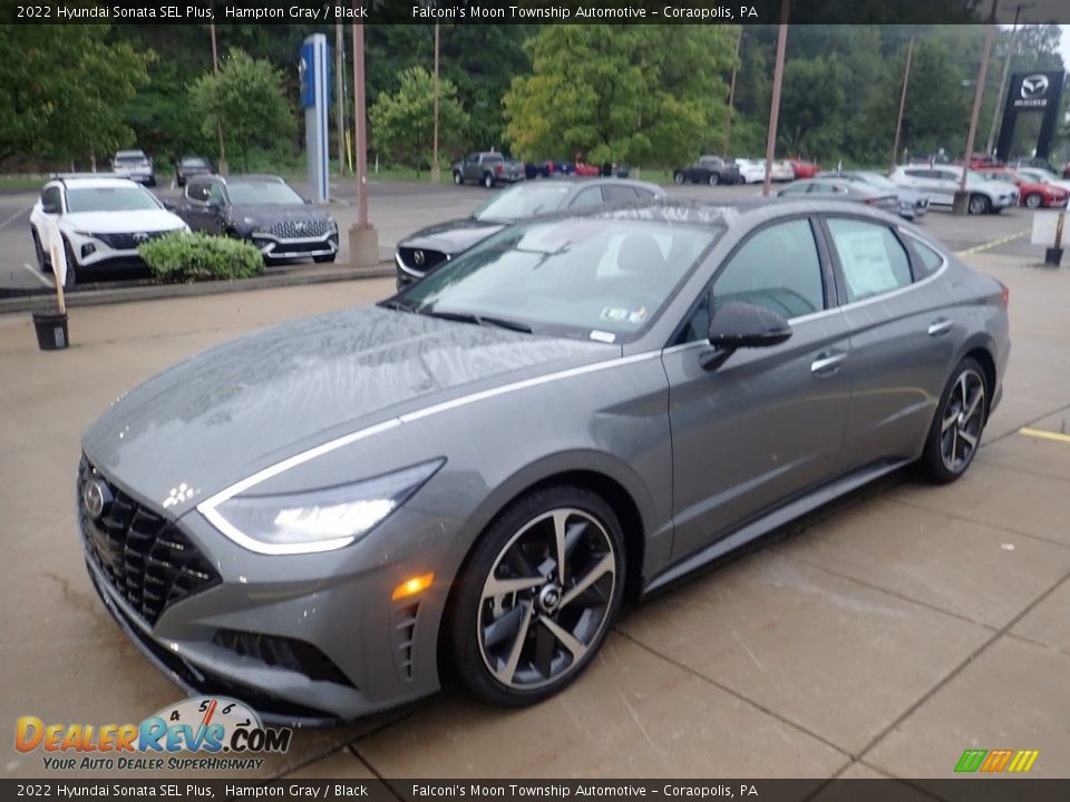 2022 Hyundai Sonata SEL Plus Hampton Gray / Black Photo #6