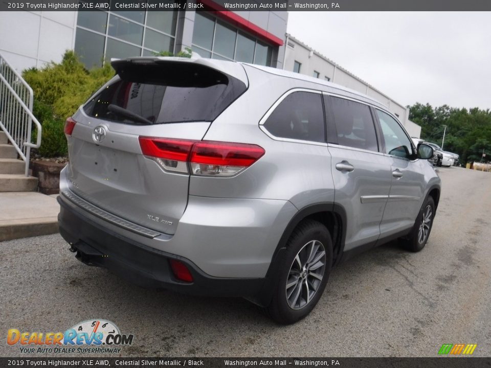 2019 Toyota Highlander XLE AWD Celestial Silver Metallic / Black Photo #13