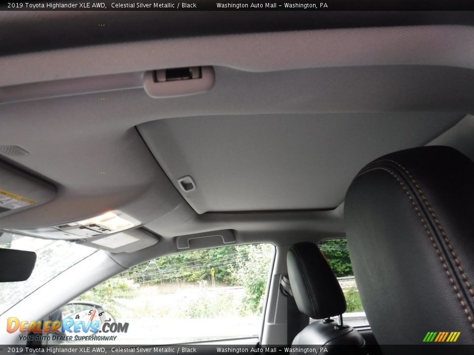 2019 Toyota Highlander XLE AWD Celestial Silver Metallic / Black Photo #15