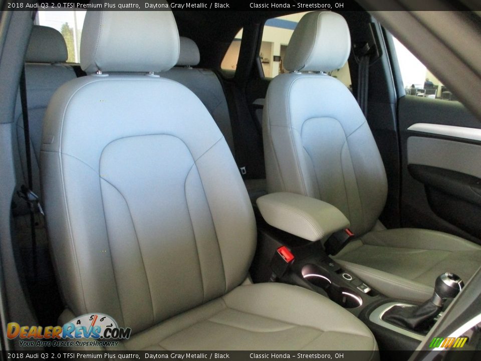 2018 Audi Q3 2.0 TFSI Premium Plus quattro Daytona Gray Metallic / Black Photo #19