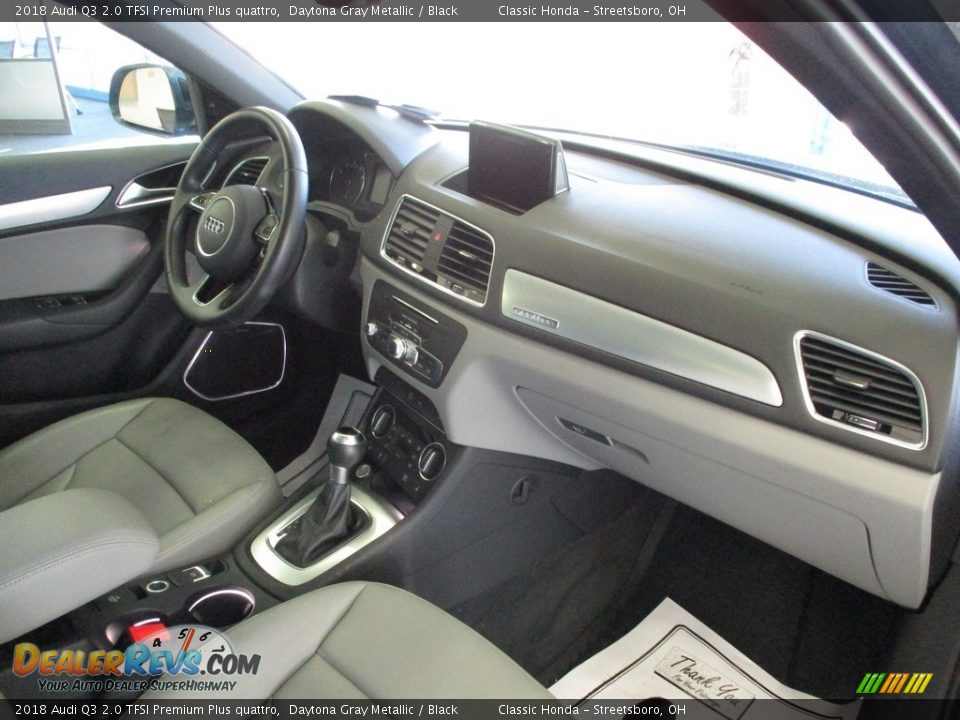 2018 Audi Q3 2.0 TFSI Premium Plus quattro Daytona Gray Metallic / Black Photo #20
