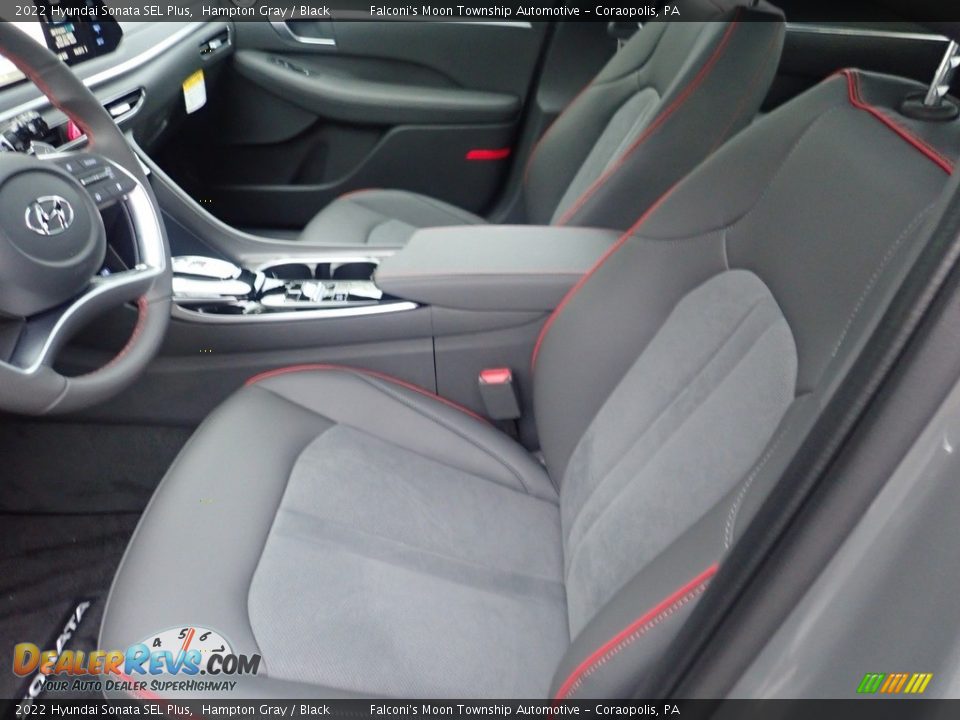 2022 Hyundai Sonata SEL Plus Hampton Gray / Black Photo #11