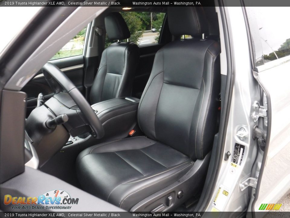 2019 Toyota Highlander XLE AWD Celestial Silver Metallic / Black Photo #17