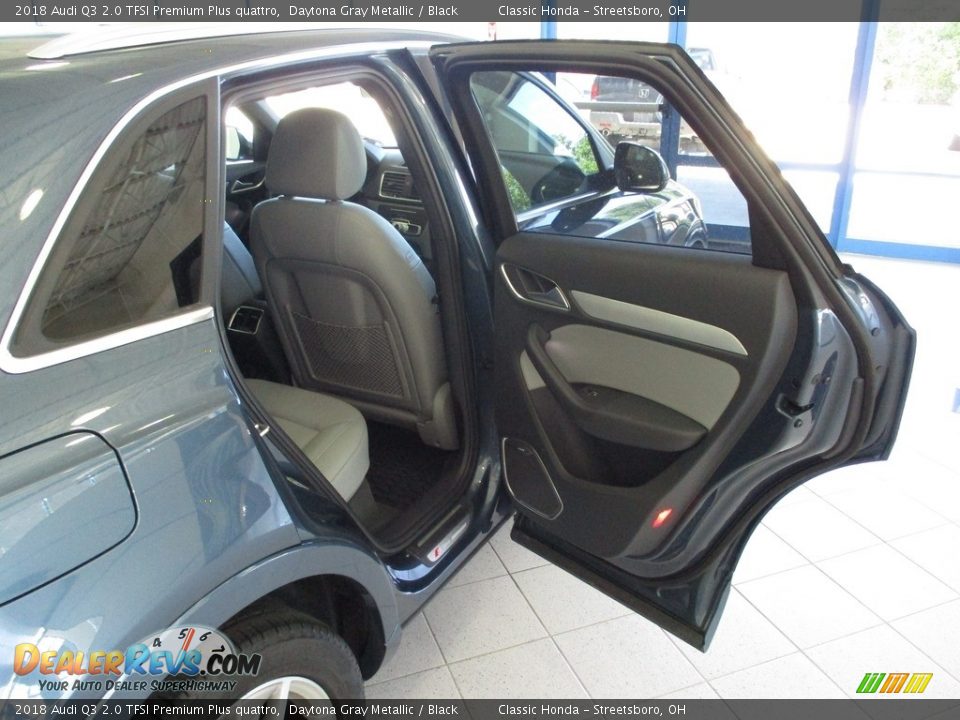 2018 Audi Q3 2.0 TFSI Premium Plus quattro Daytona Gray Metallic / Black Photo #21