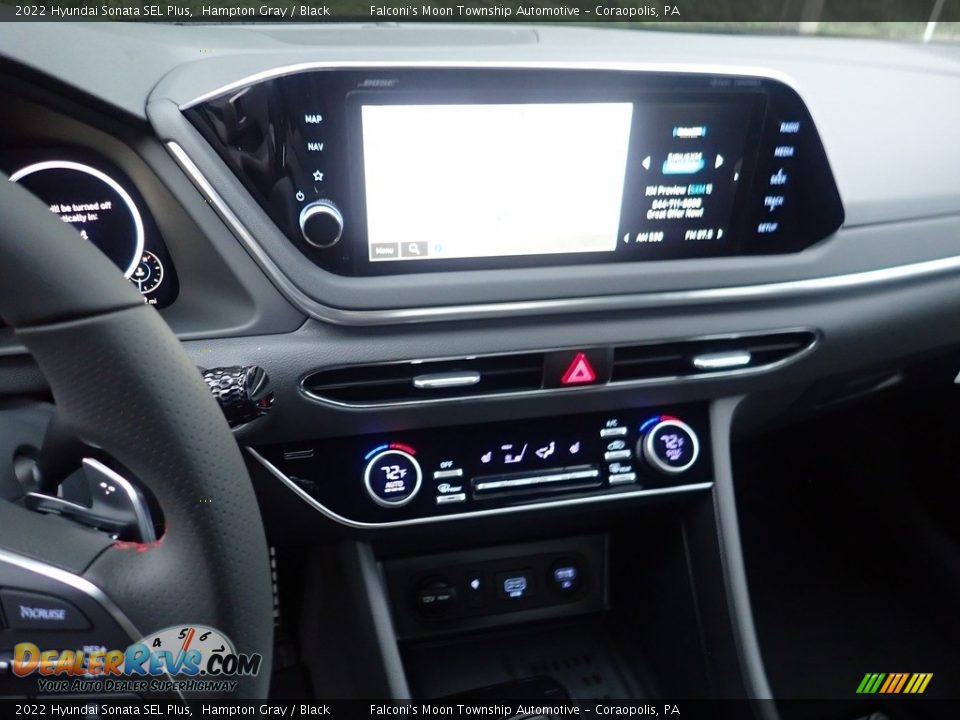 2022 Hyundai Sonata SEL Plus Hampton Gray / Black Photo #17