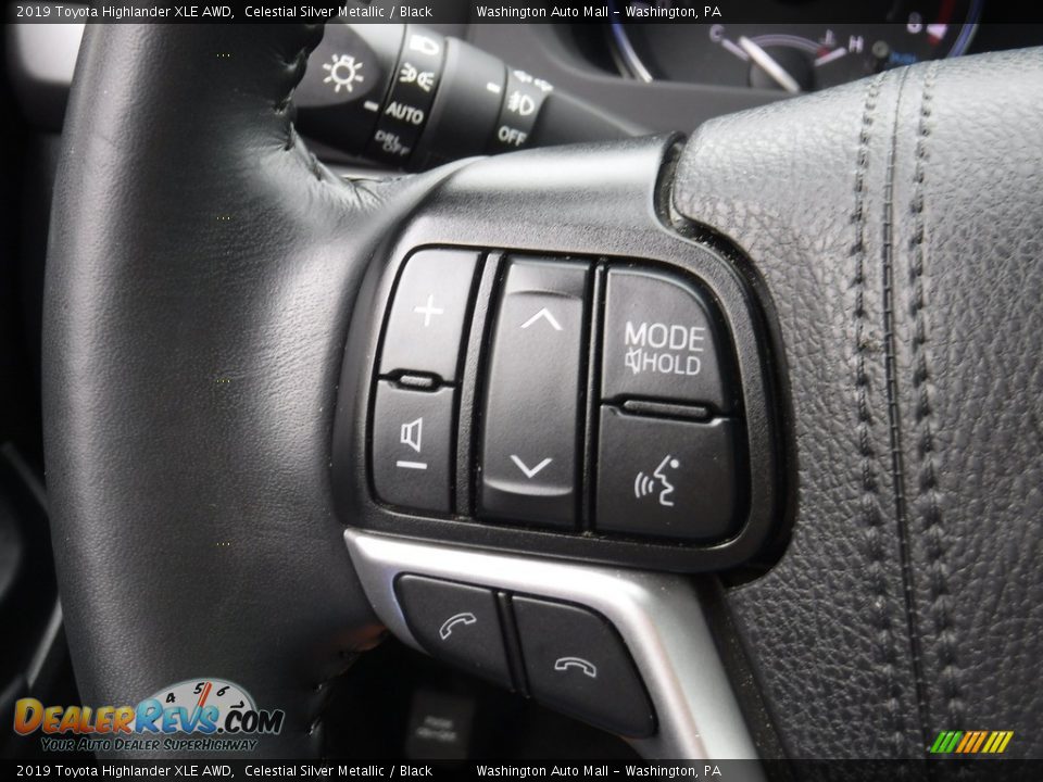2019 Toyota Highlander XLE AWD Celestial Silver Metallic / Black Photo #24