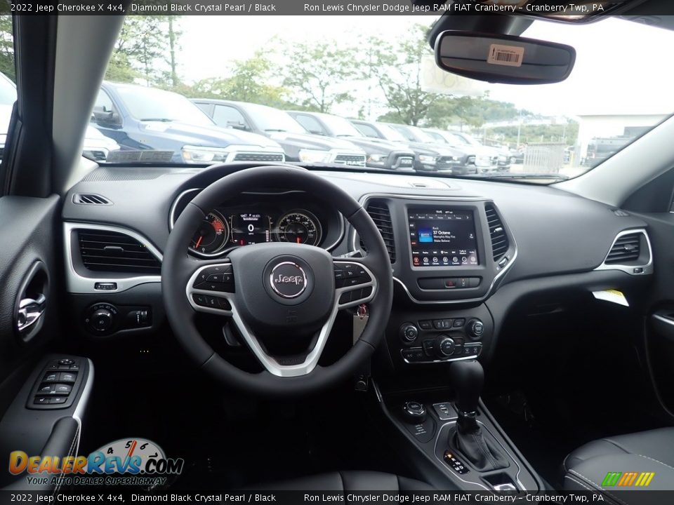 Dashboard of 2022 Jeep Cherokee X 4x4 Photo #13