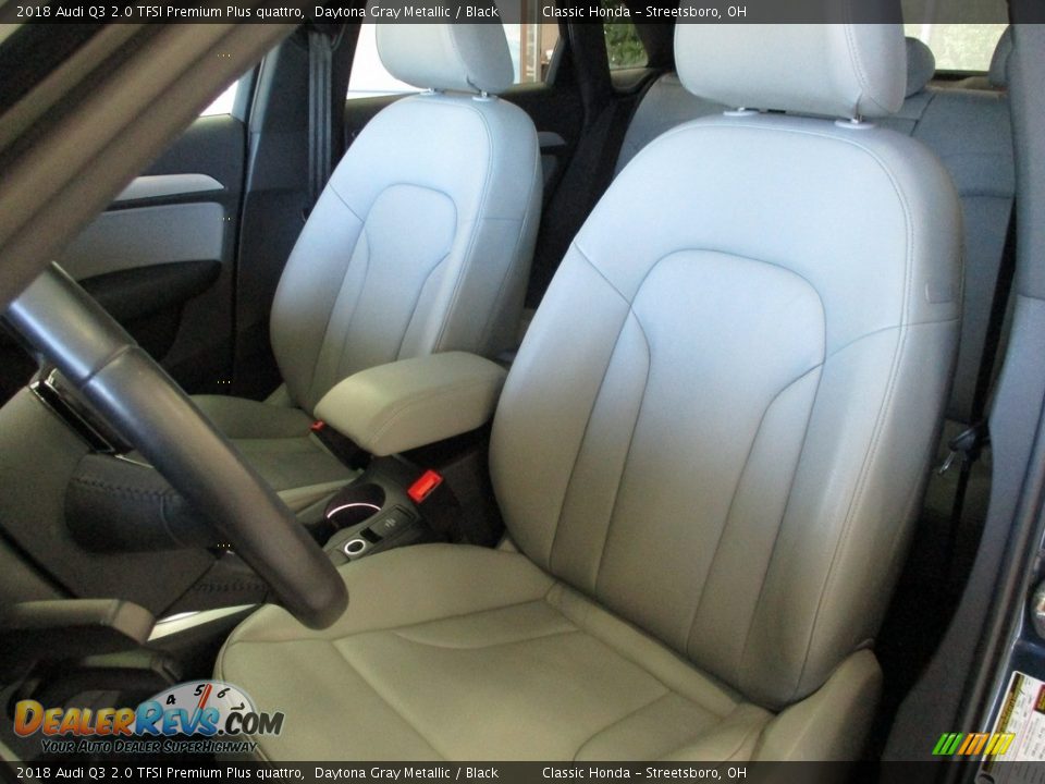 2018 Audi Q3 2.0 TFSI Premium Plus quattro Daytona Gray Metallic / Black Photo #29