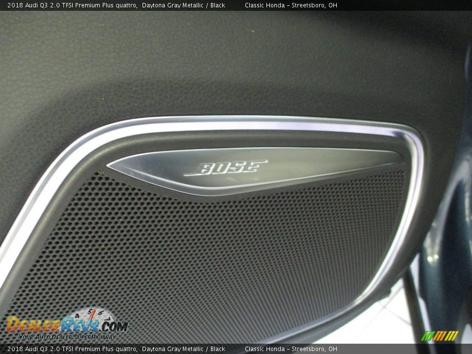 2018 Audi Q3 2.0 TFSI Premium Plus quattro Daytona Gray Metallic / Black Photo #31