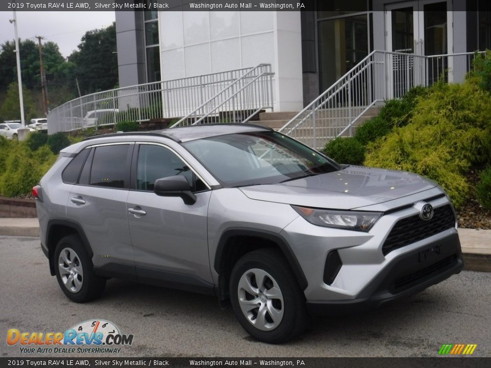 2019 Toyota RAV4 LE AWD Silver Sky Metallic / Black Photo #1