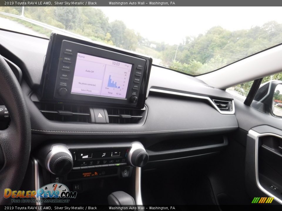 2019 Toyota RAV4 LE AWD Silver Sky Metallic / Black Photo #3