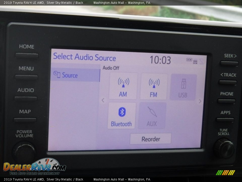 2019 Toyota RAV4 LE AWD Silver Sky Metallic / Black Photo #4