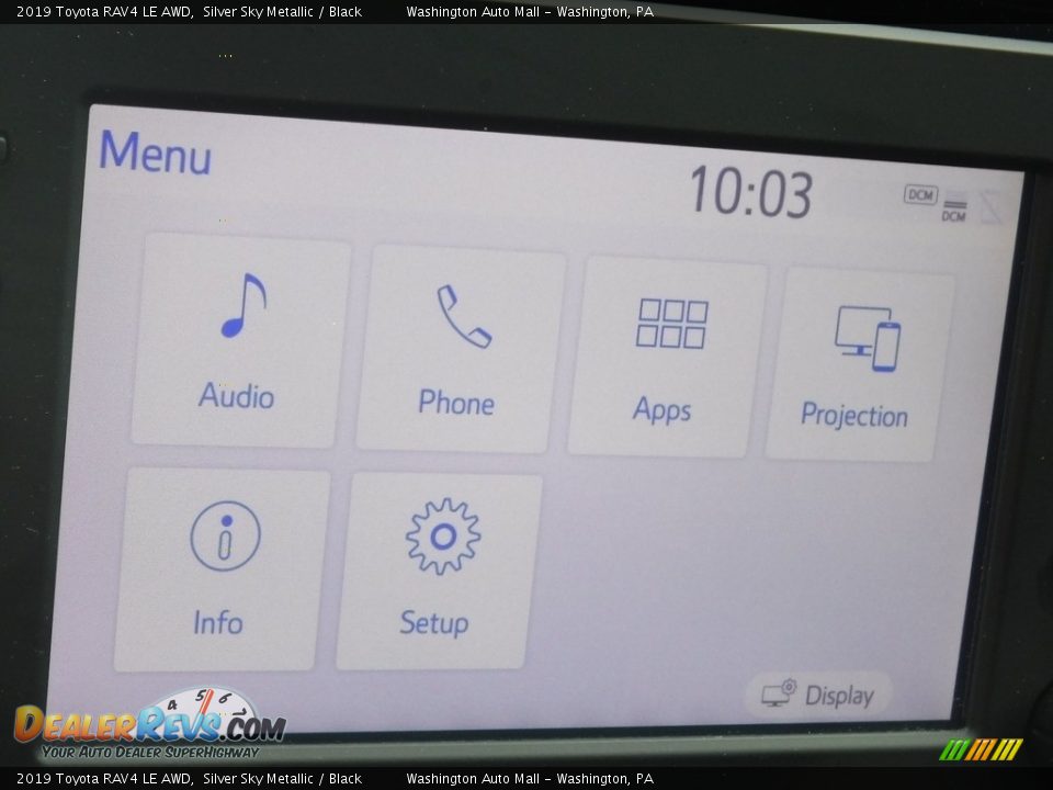 2019 Toyota RAV4 LE AWD Silver Sky Metallic / Black Photo #6