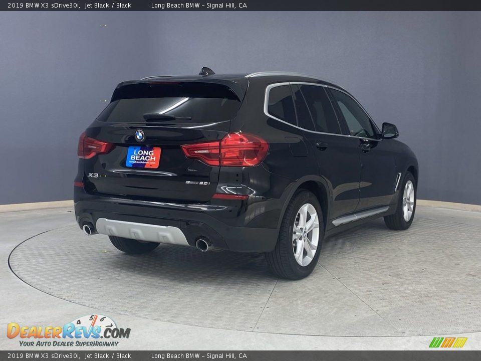 2019 BMW X3 sDrive30i Jet Black / Black Photo #5