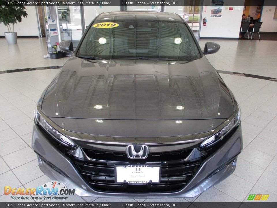 2019 Honda Accord Sport Sedan Modern Steel Metallic / Black Photo #2