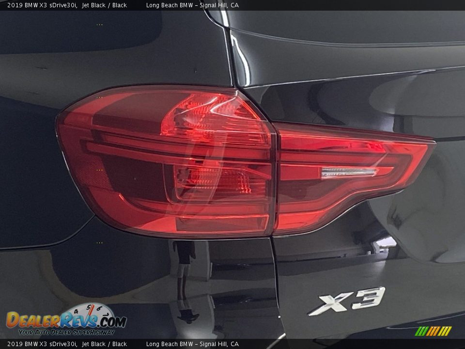 2019 BMW X3 sDrive30i Jet Black / Black Photo #8