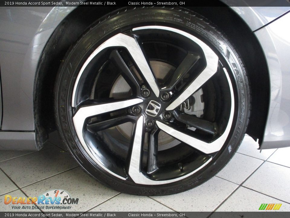 2019 Honda Accord Sport Sedan Modern Steel Metallic / Black Photo #5
