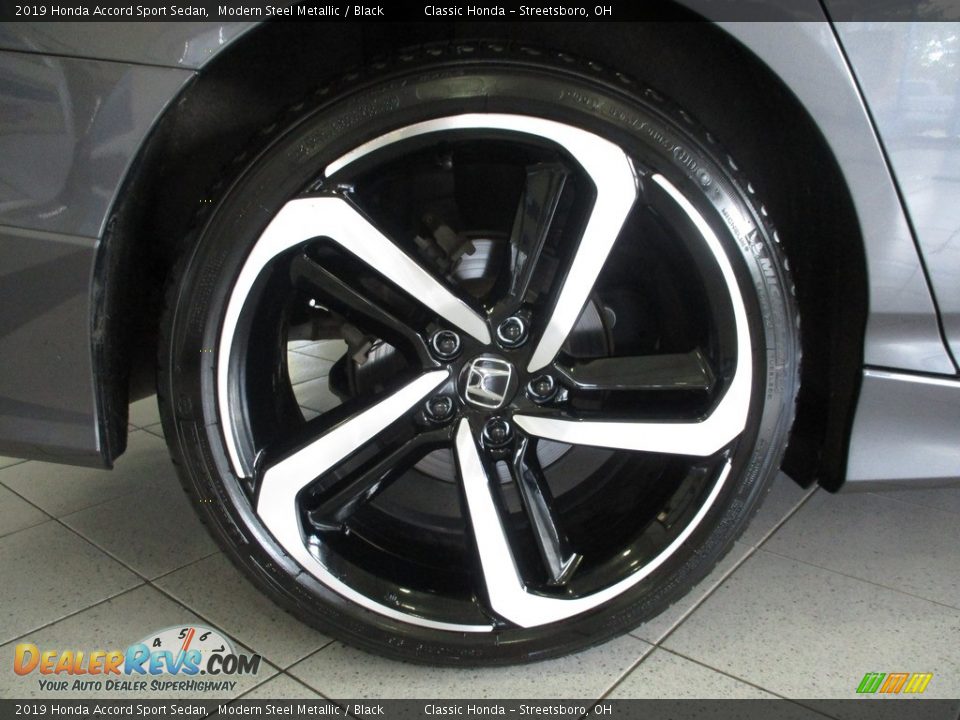 2019 Honda Accord Sport Sedan Modern Steel Metallic / Black Photo #6