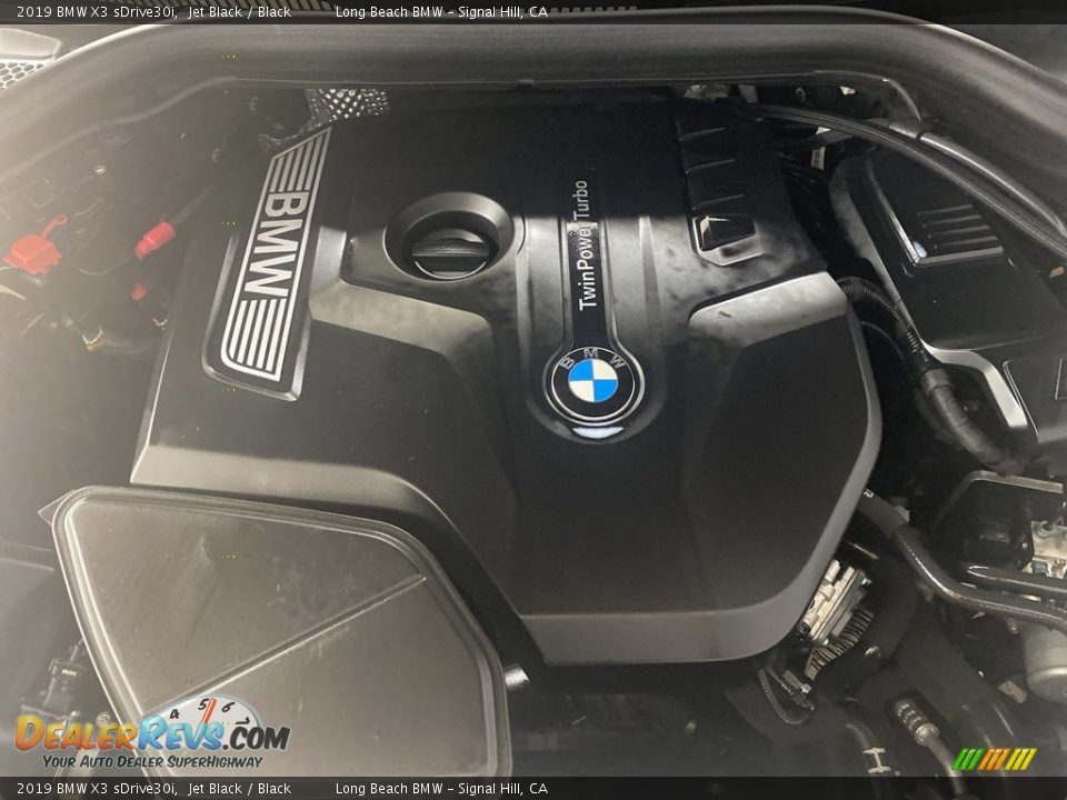 2019 BMW X3 sDrive30i Jet Black / Black Photo #11