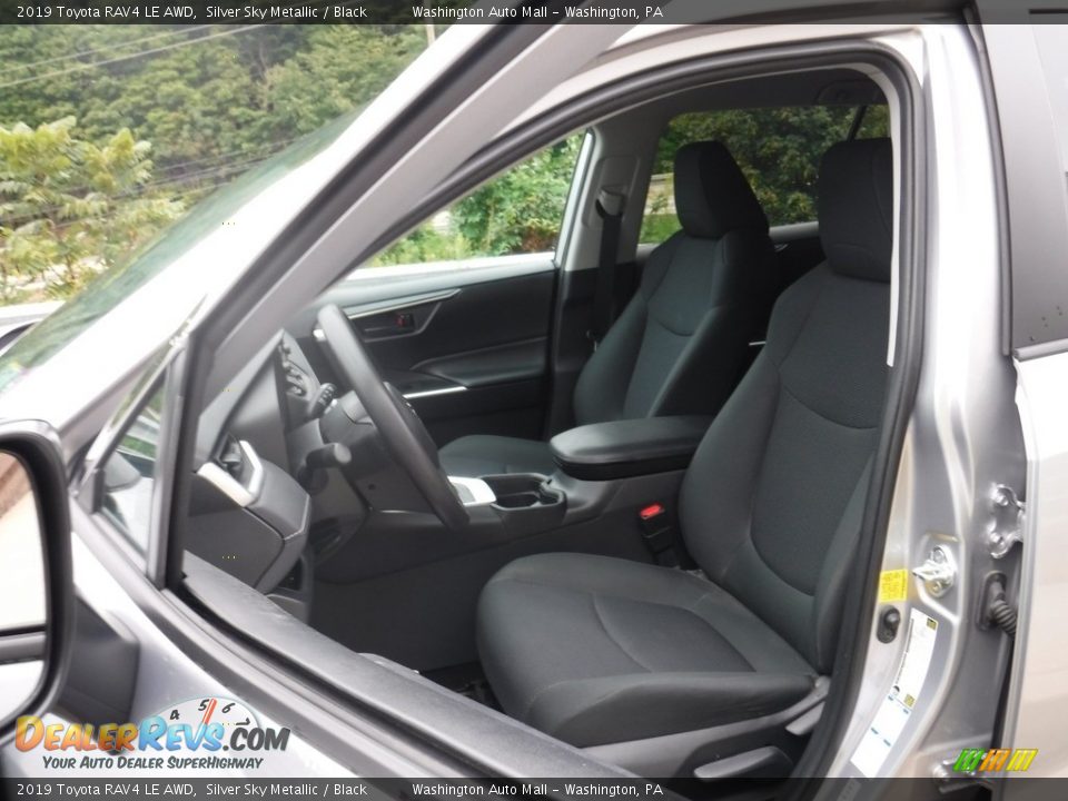 2019 Toyota RAV4 LE AWD Silver Sky Metallic / Black Photo #15