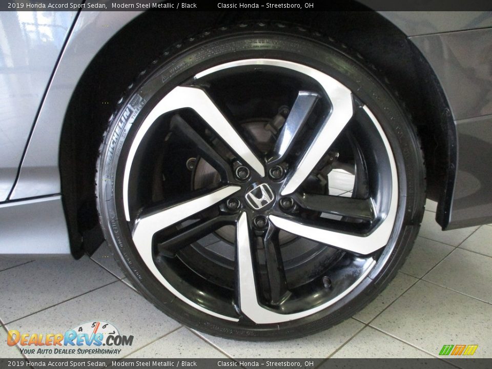 2019 Honda Accord Sport Sedan Modern Steel Metallic / Black Photo #11