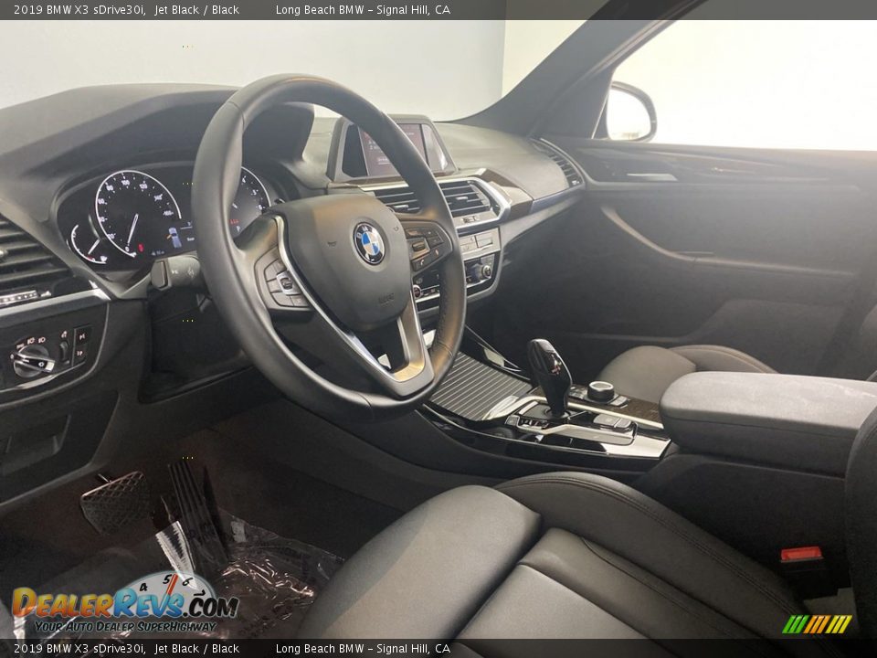 2019 BMW X3 sDrive30i Jet Black / Black Photo #15