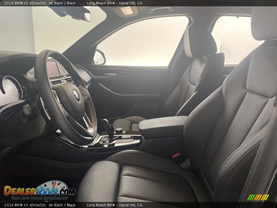 2019 BMW X3 sDrive30i Jet Black / Black Photo #16