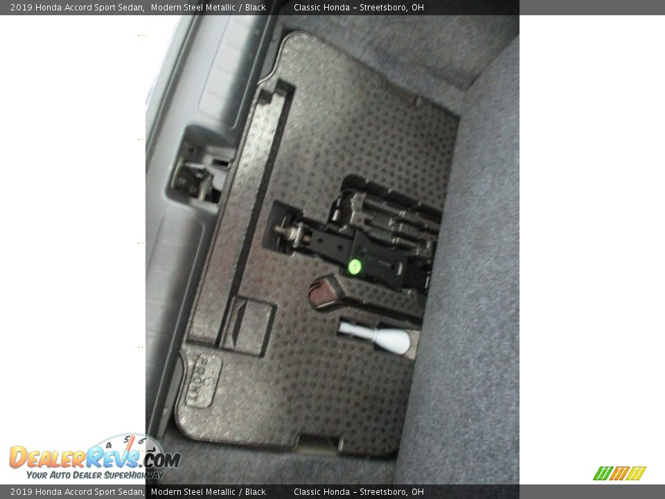 2019 Honda Accord Sport Sedan Modern Steel Metallic / Black Photo #14