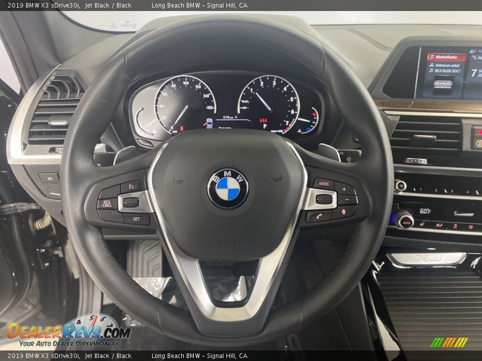 2019 BMW X3 sDrive30i Jet Black / Black Photo #17