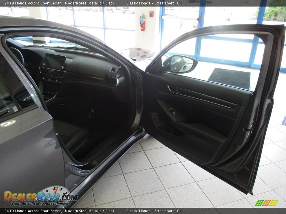 2019 Honda Accord Sport Sedan Modern Steel Metallic / Black Photo #17