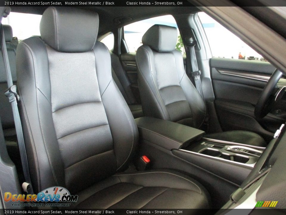 2019 Honda Accord Sport Sedan Modern Steel Metallic / Black Photo #19