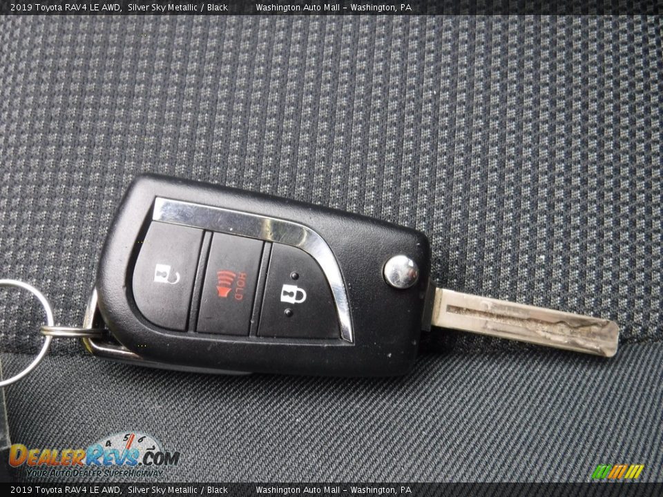2019 Toyota RAV4 LE AWD Silver Sky Metallic / Black Photo #27