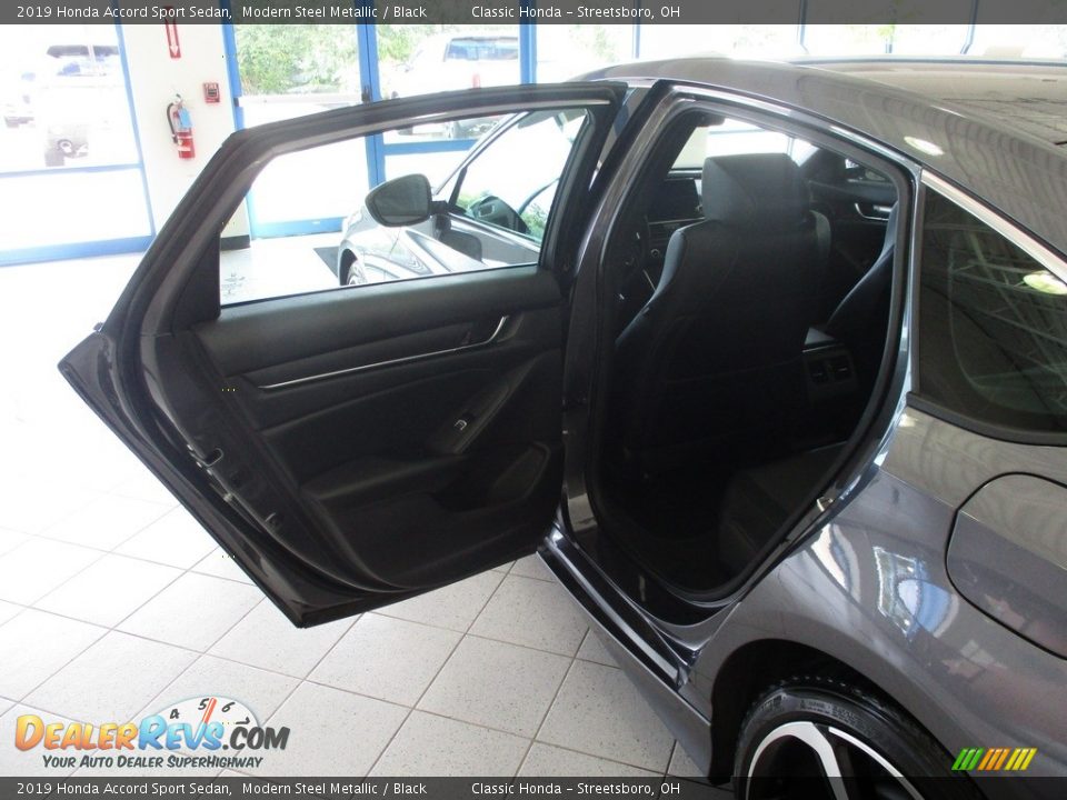 2019 Honda Accord Sport Sedan Modern Steel Metallic / Black Photo #25