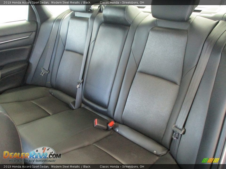 2019 Honda Accord Sport Sedan Modern Steel Metallic / Black Photo #27