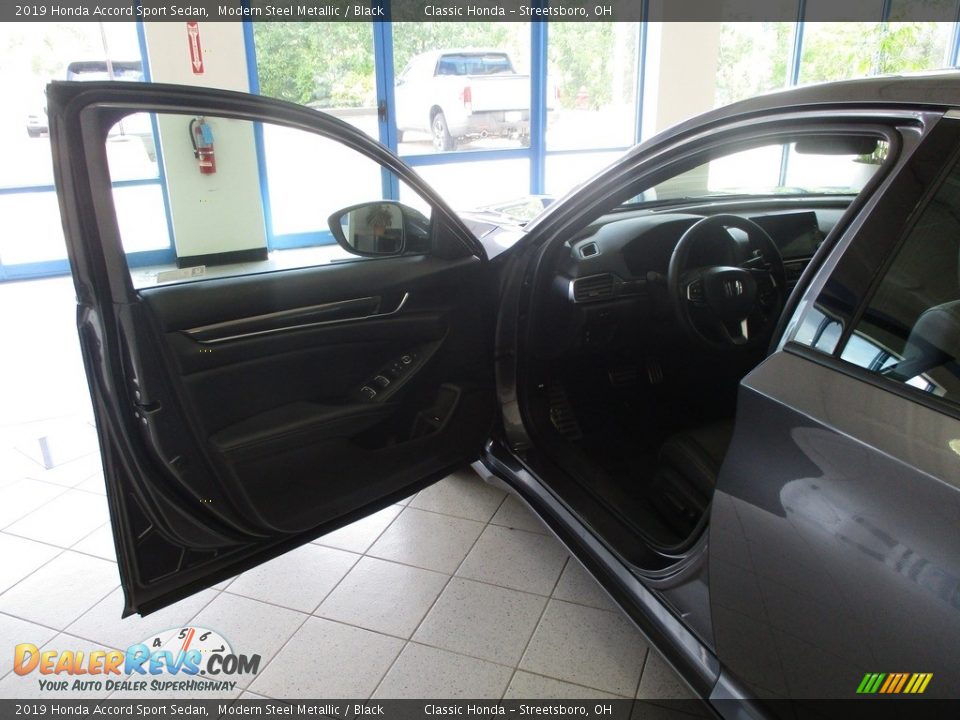 2019 Honda Accord Sport Sedan Modern Steel Metallic / Black Photo #28