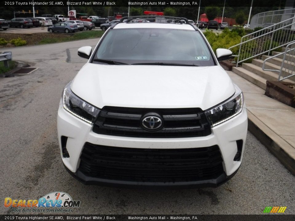 2019 Toyota Highlander SE AWD Blizzard Pearl White / Black Photo #10