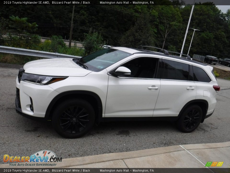 2019 Toyota Highlander SE AWD Blizzard Pearl White / Black Photo #12