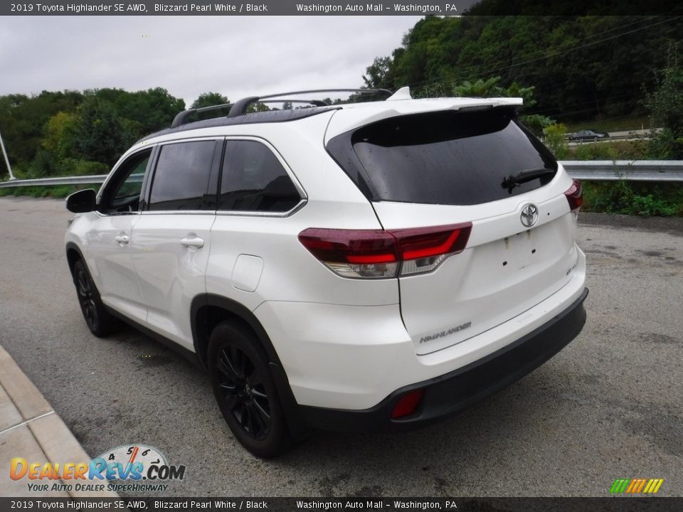 2019 Toyota Highlander SE AWD Blizzard Pearl White / Black Photo #14