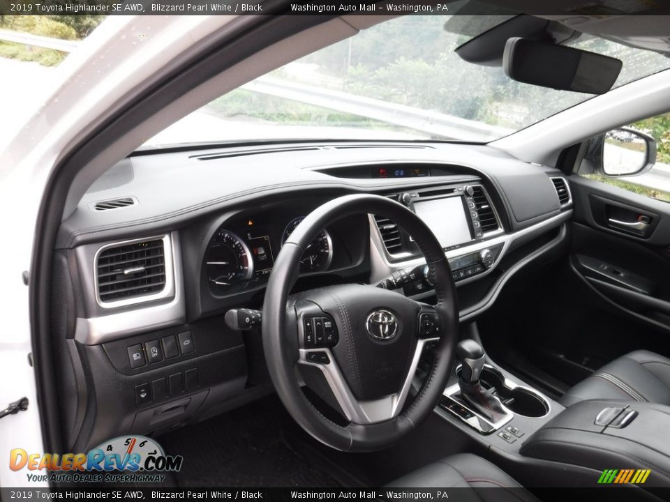 2019 Toyota Highlander SE AWD Blizzard Pearl White / Black Photo #21