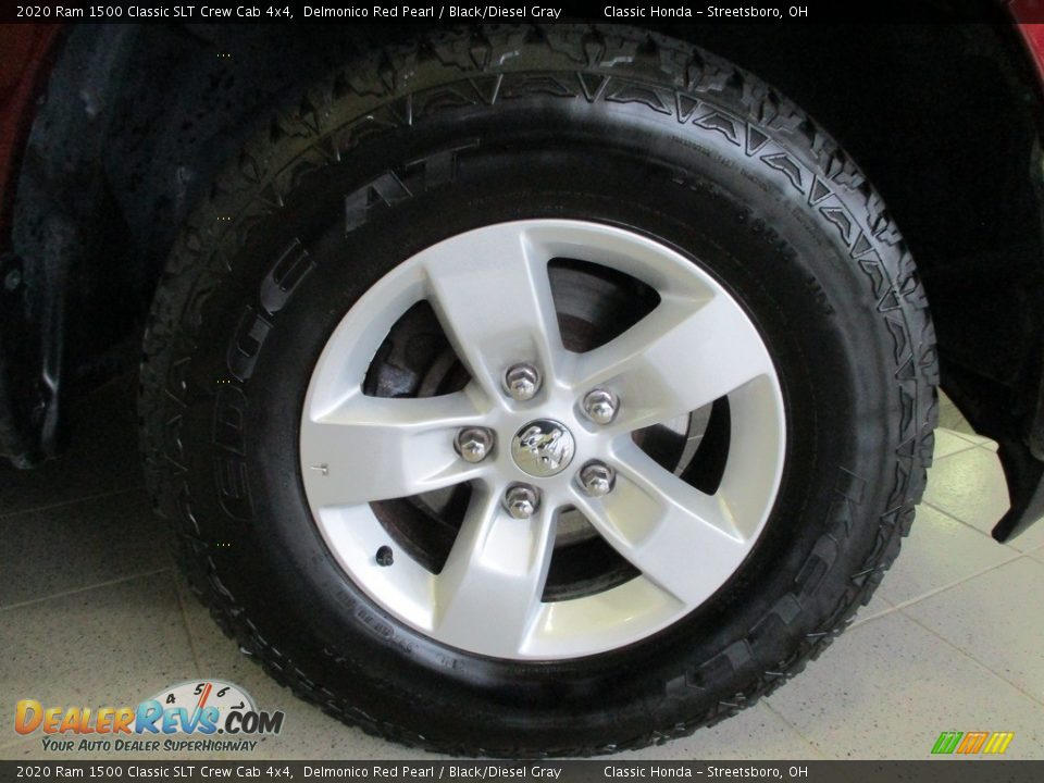 2020 Ram 1500 Classic SLT Crew Cab 4x4 Delmonico Red Pearl / Black/Diesel Gray Photo #5