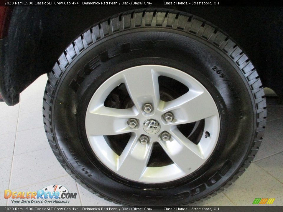 2020 Ram 1500 Classic SLT Crew Cab 4x4 Delmonico Red Pearl / Black/Diesel Gray Photo #6