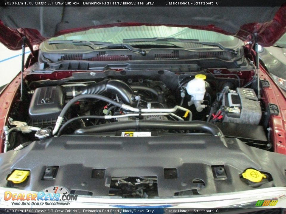 2020 Ram 1500 Classic SLT Crew Cab 4x4 Delmonico Red Pearl / Black/Diesel Gray Photo #13