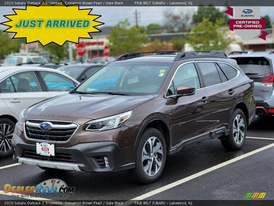 2020 Subaru Outback 2.5i Limited Cinnamon Brown Pearl / Slate Black Photo #1